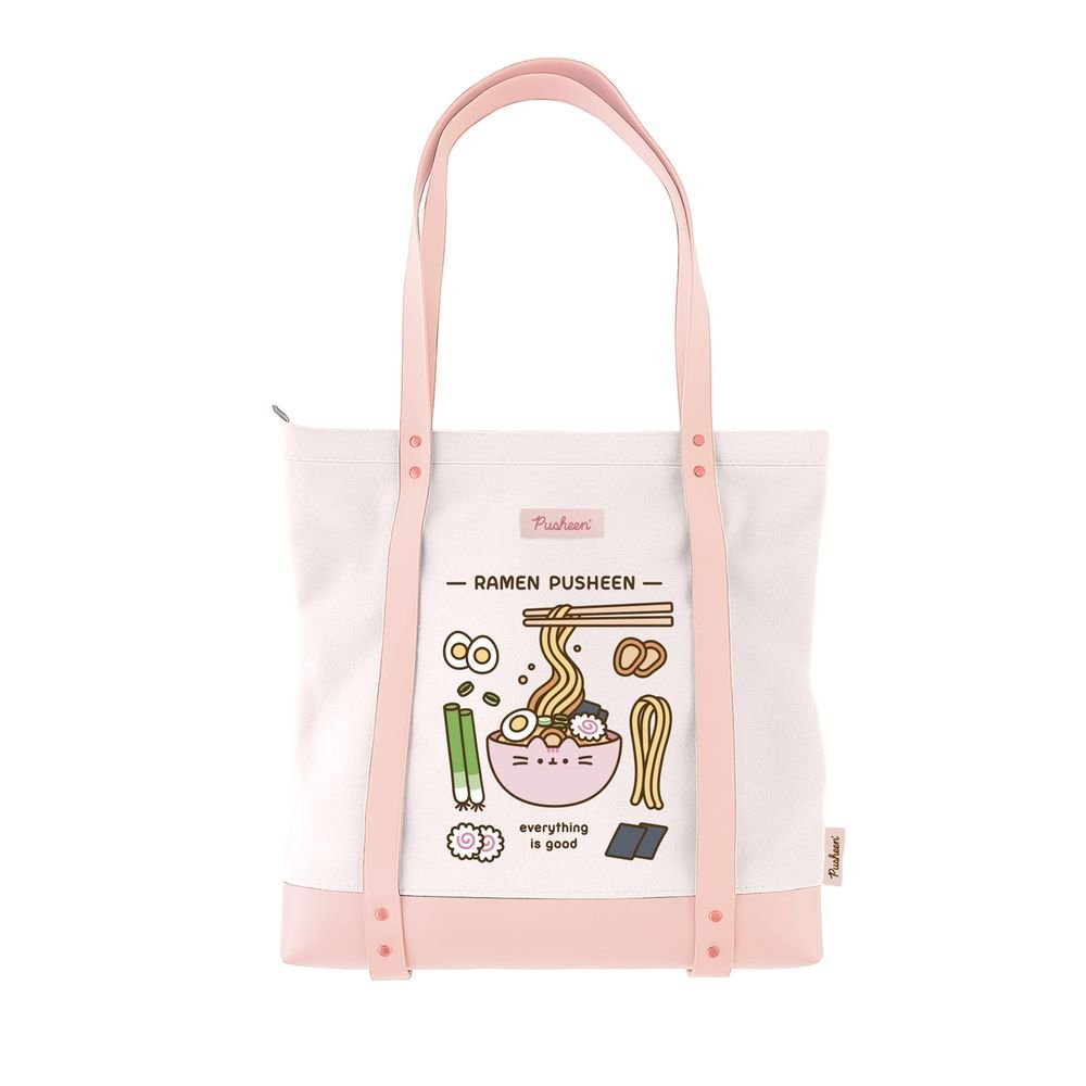 Bolso de Tela Premium Pusheen Sushi Roll GRUPO ERIK MERCHANDISING