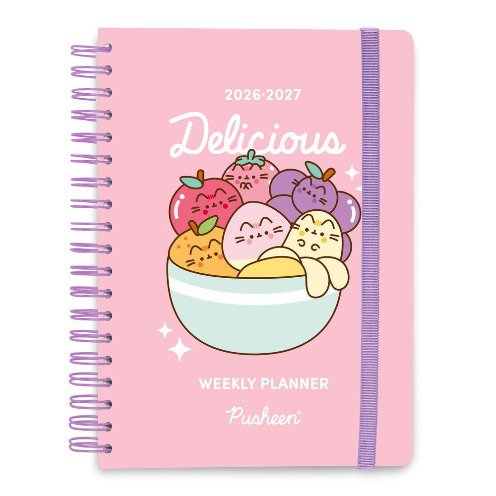 Agenda escolar 26/27 Pusheen Fruits Grupo Erik Agendas A5 12 meses Imagen principal del producto