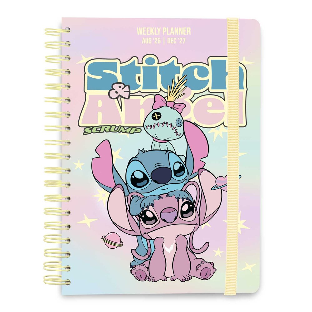 Agenda escolar 26/27 Stitch y Angel Grupo Erik Agendas A5 12 meses Imagen principal del producto