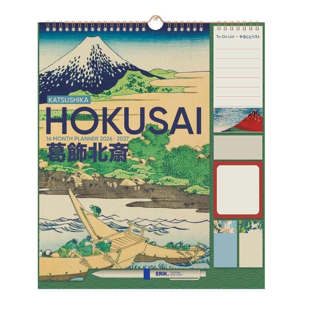 Planner 2026/2027 Hokusai Grupo Erik Agendas Imagen principal del producto
