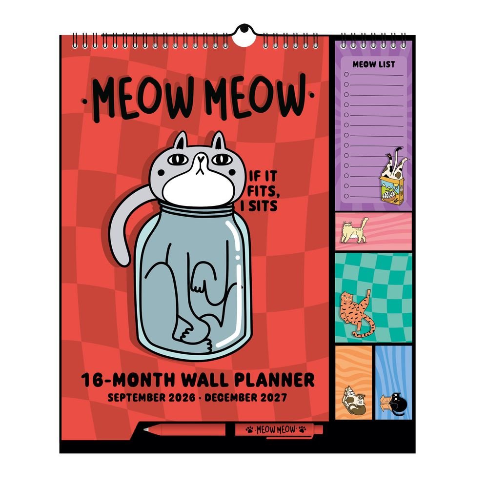 Planner 2026/2027 Meow Meow GRUPO ERIK AGENDAS Imagen principal del producto