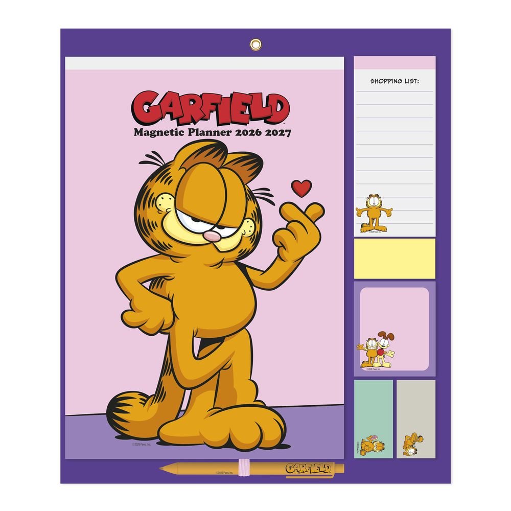 Planner con Iman 2026/2027 Garfield Grupo Erik Agendas Imagen principal del producto