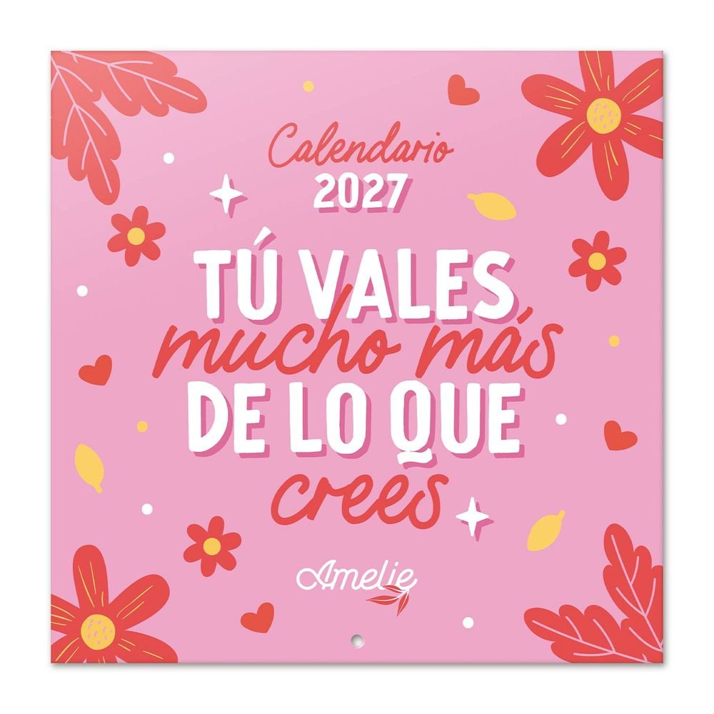 Calendario 2027 30x30 Amelie - Grupo Erik Agendas