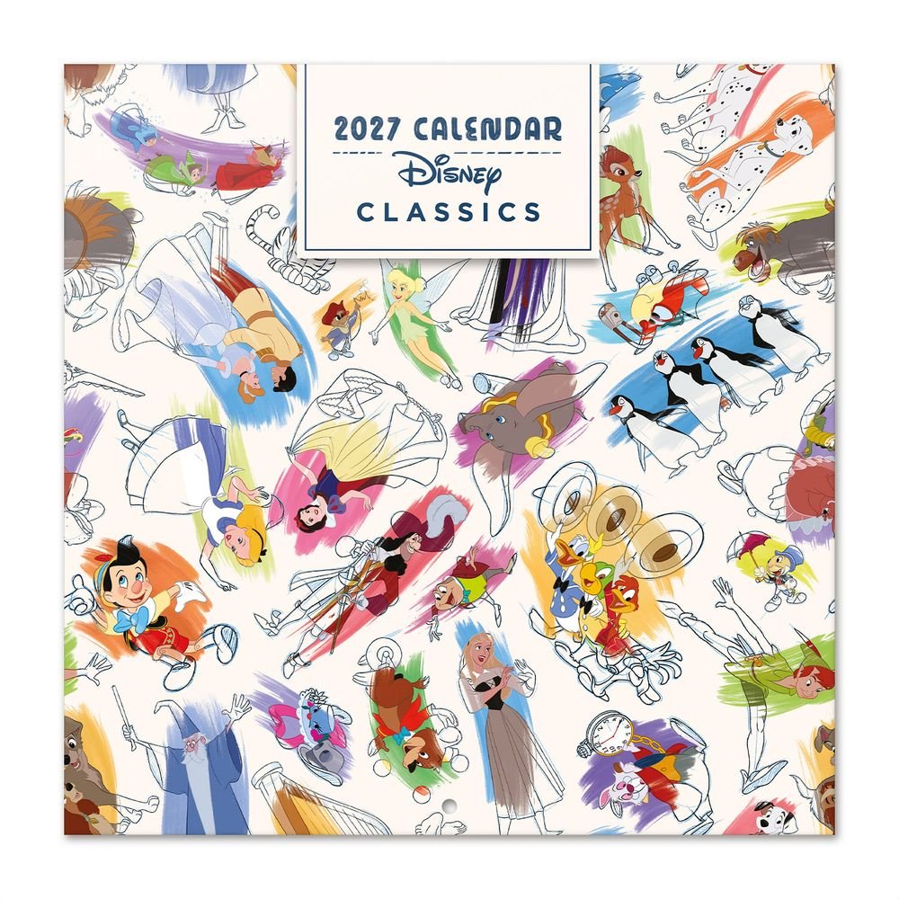 Calendario 2027 30x30 Disney Clásicos | Grupo Erik