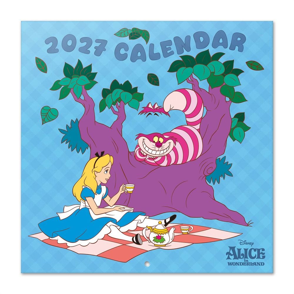 Calendario 2027 30x30 Alicia en el País de las Maravillas