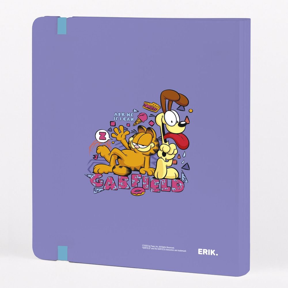 Carpeta 4 anillas polipropileno Garfield
