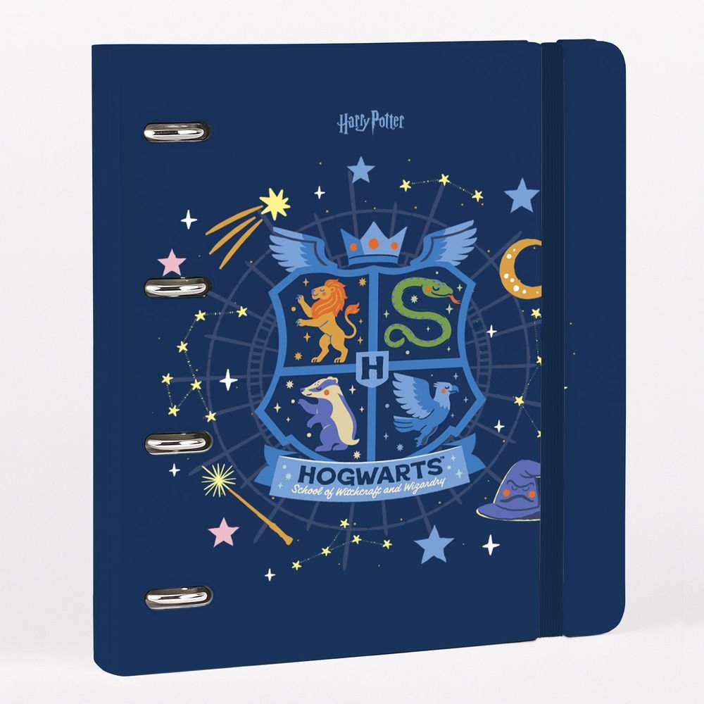 Carpeta 4 anillas polipropileno Harry Potter