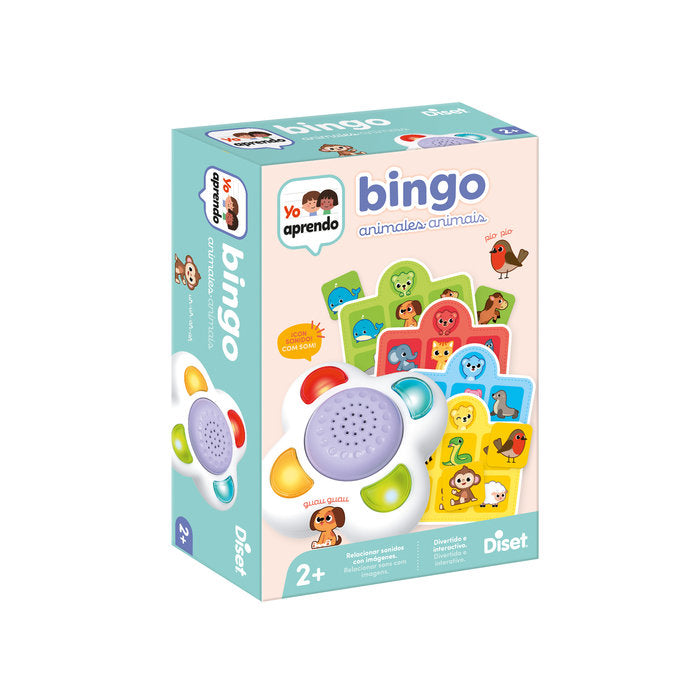 Yo Aprendo Bingo Zoo de los Animales de los Juegos Educativos DISET