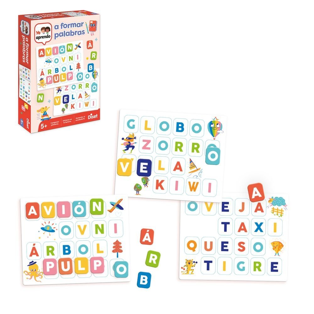 Juego Educativo Yo Aprendo Formar Palabras DISET