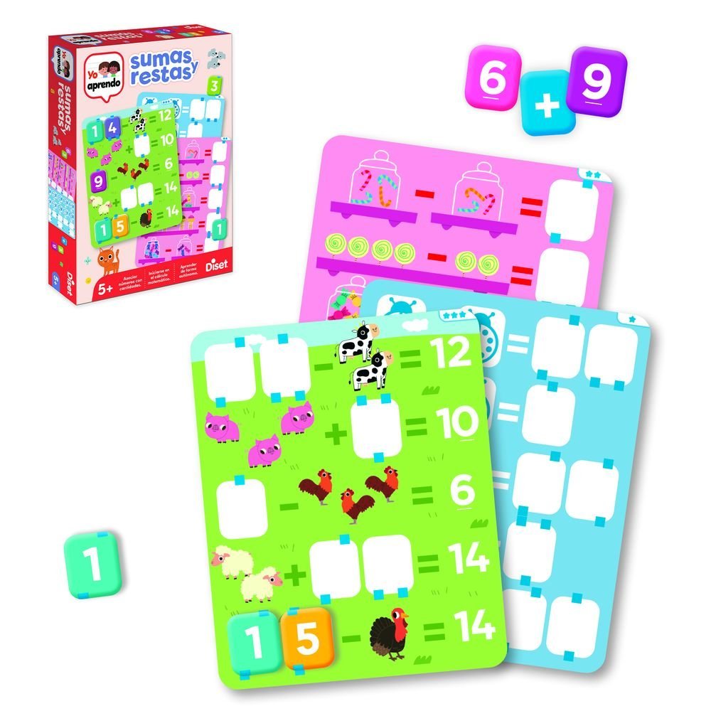Juego Educativo Yo Aprendo Sumar y Restar DISET