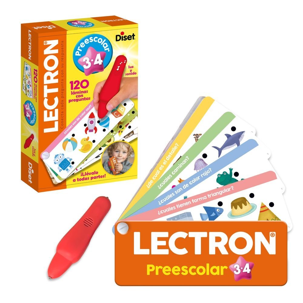 Juego Educativo Lectron Fan on the Go Preescolar DISET Imagen principal del producto