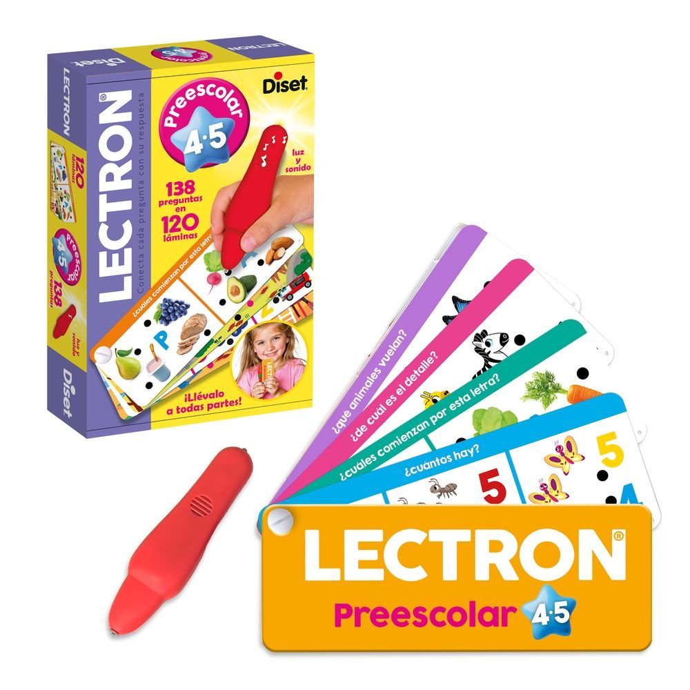 Juego Educativo Lectron Fan on the Go Preescolar DISET