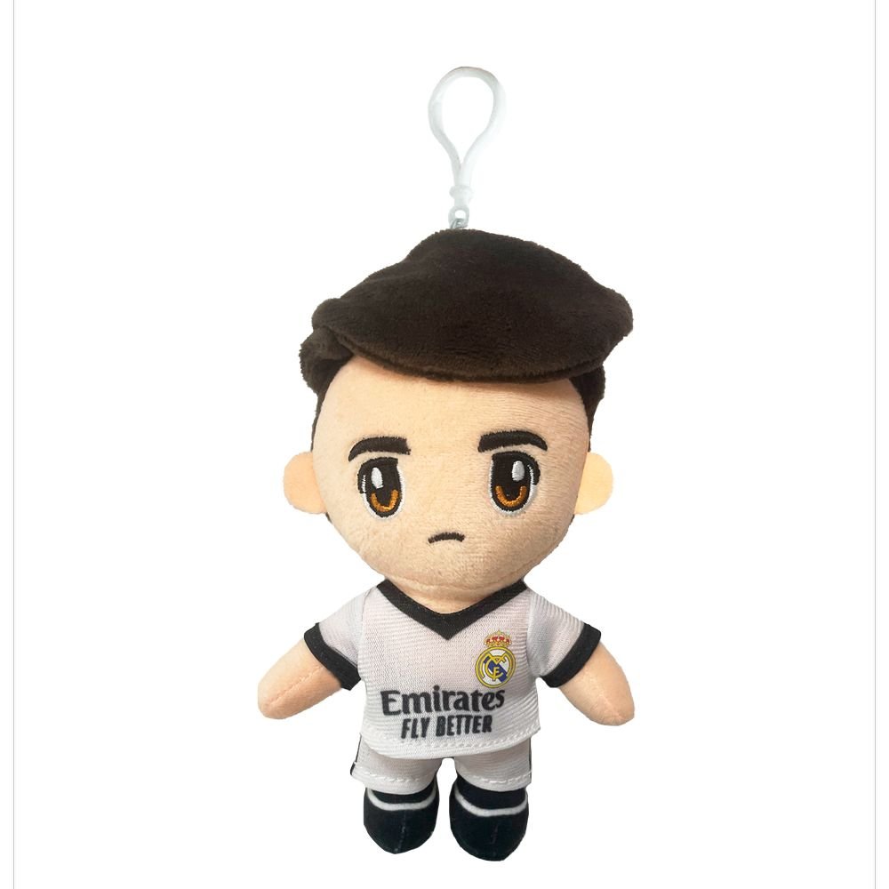LLAVERO COLGANTE CHICO REAL MADRID 14 CM | GRUPO MOYA PELUCHES S,L | 1 UNIDAD | 8435776000169 Imagen principal del producto