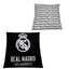 COJIN ESCUDO B/N RM CUADRADO 40 X 40 CM, | GRUPO MOYA PELUCHES S,L | 1 UNIDAD | 8435776000213