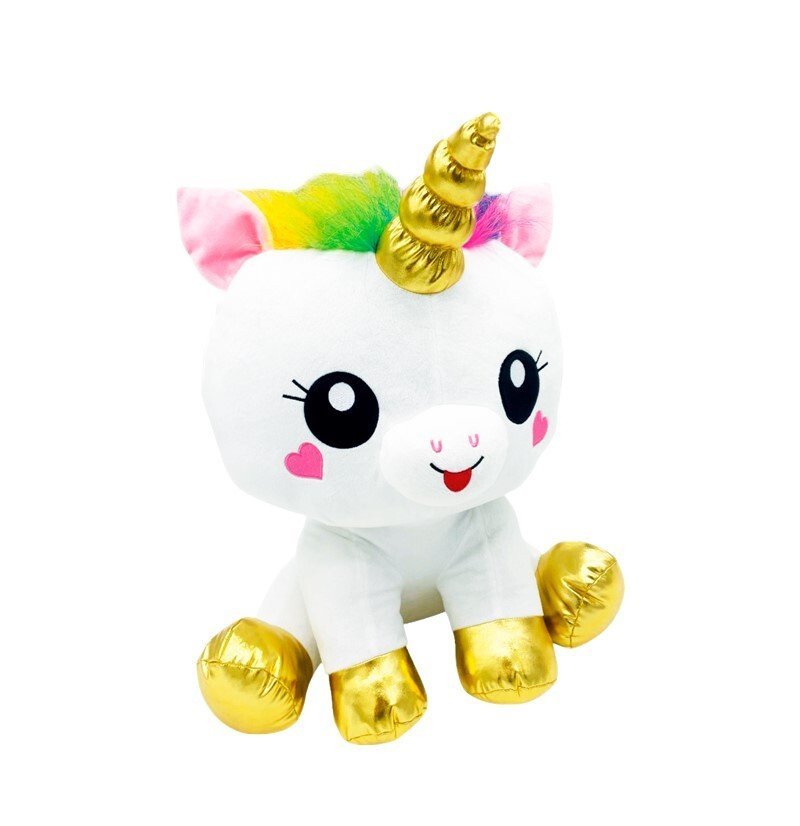 PELUCHE UNICORNIO MULTICOLOR 20CM | GRUPO MOYA PELUCHES S,L | 1 UNIDAD | 8435776001456 Imagen principal del producto