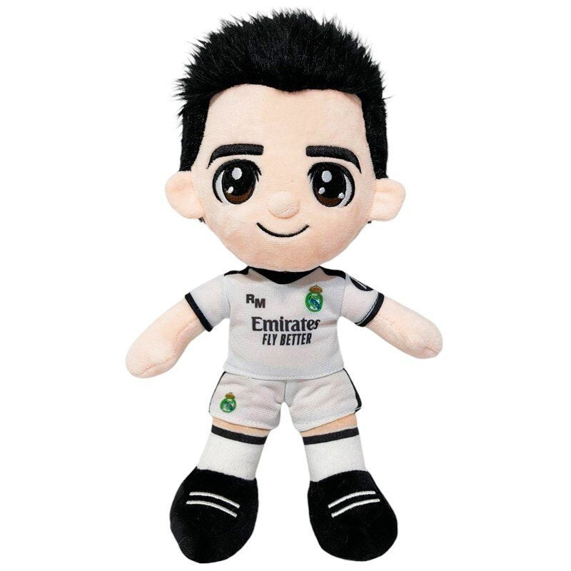 PELUCHE JUGADOR REAL MADRID 25 CM | GRUPO MOYA PELUCHES S,L | 1 UNIDAD | 8435776002149 Imagen principal del producto