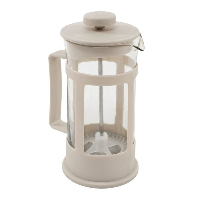 CAFETERA FRANCESA BOROSILICATO 600ML NATURAL | DCASA | 1 UNIDAD | 8435794600846 Imagen principal del producto