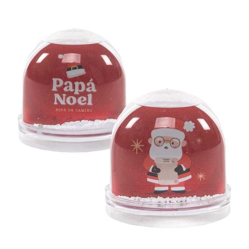 Portafotos Bola Agua Papa Noel 2M Marca DCASA Navidad Imagen principal del producto