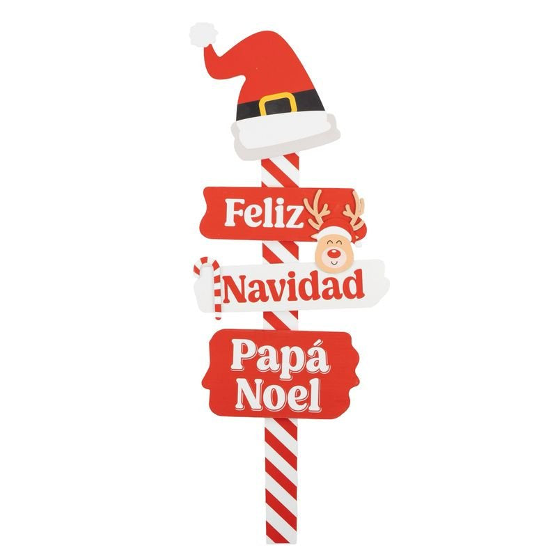 CARTEL PAPA NOEL | DCASA NAVIDAD | 1 UNIDAD | 8435794606374 Imagen principal del producto