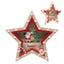 Estrella LED Papá Noel 2xAAA Marca DCASA Navidad