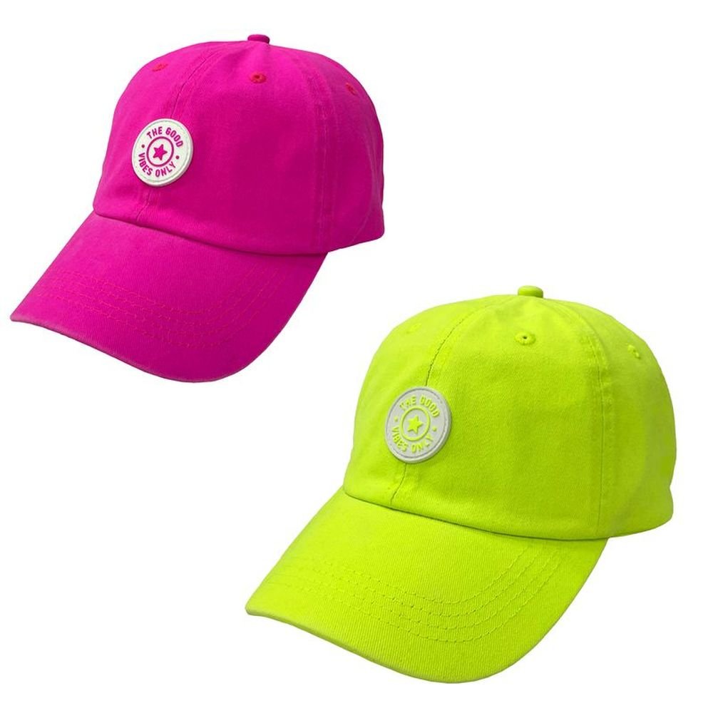 GORRA AJUSTABLE LOGO ENGOMADO FLUOR SURTIDA | DCASA | 1 UNIDAD | 8435794607517 Imagen principal del producto