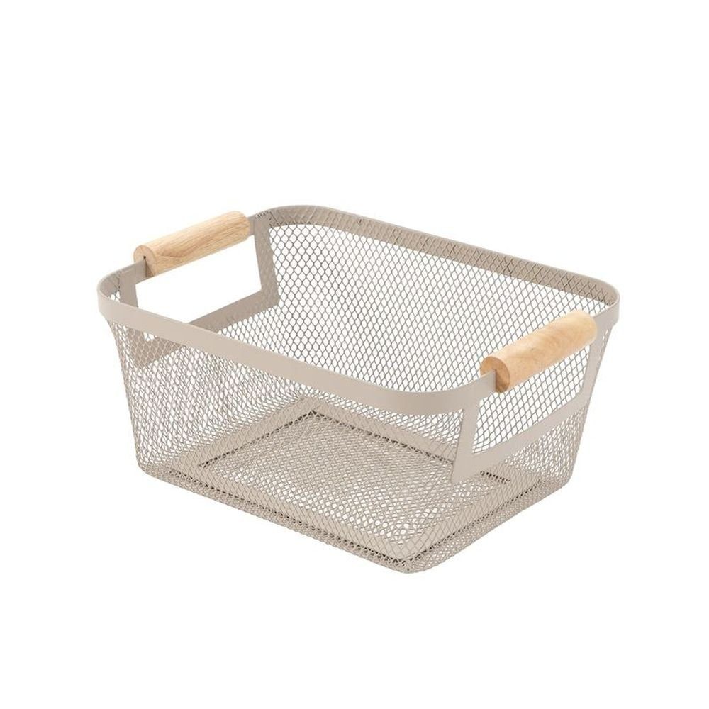 Cesta Metal M Natural 24.3 x 17.3 x 11 cm DCASA Imagen principal del producto