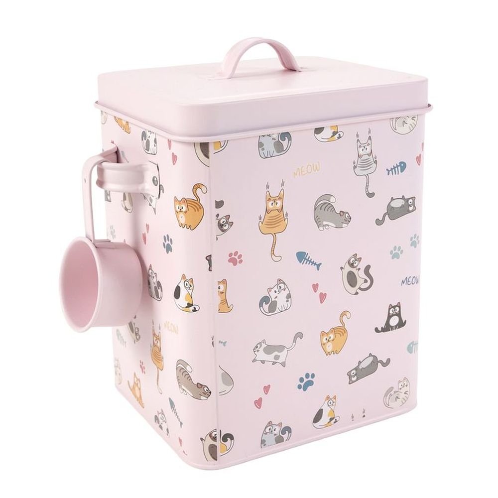 Contenedor comida 6L gatos DCASA