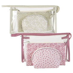 JUEGO DE 3 NECESERES BASICS SURTIDOS | DCASA | 1 UNIDAD | 8435794614607