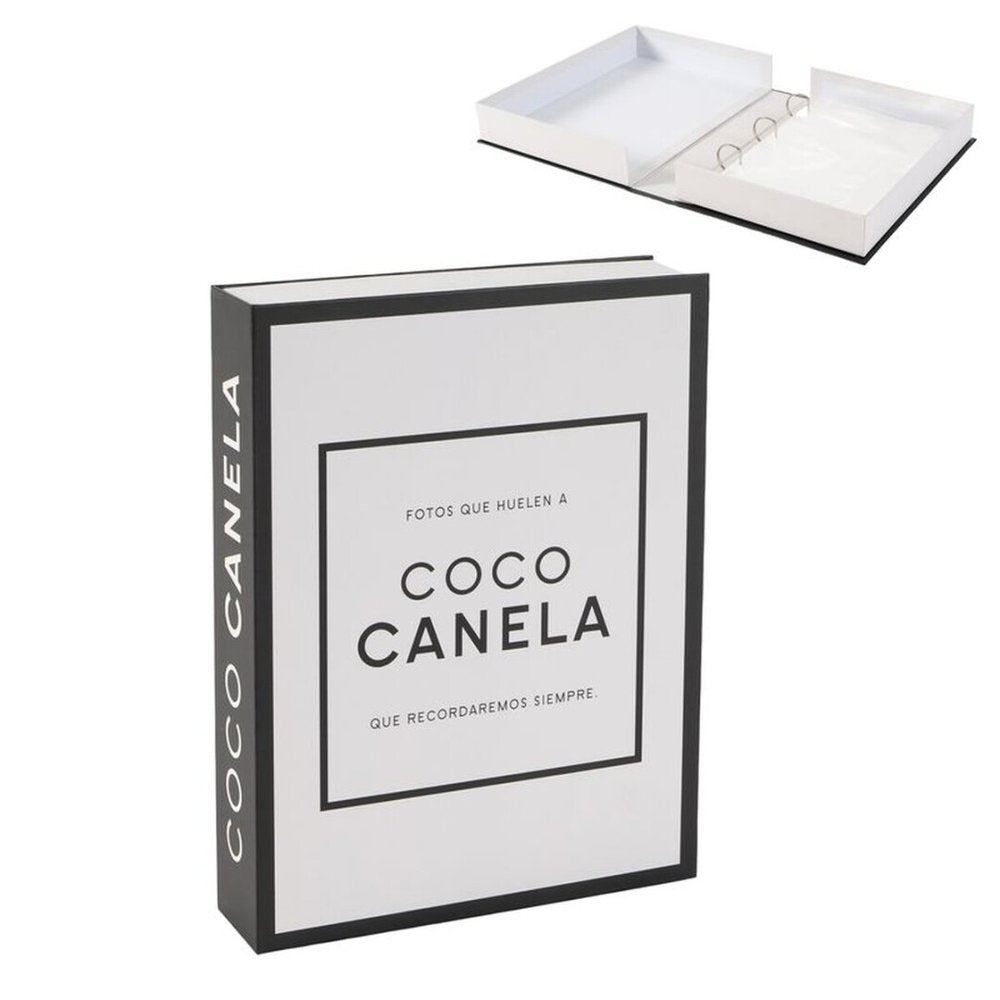 Album Fotos 10x15 Forma Libro Coco Canela Marca DCASA