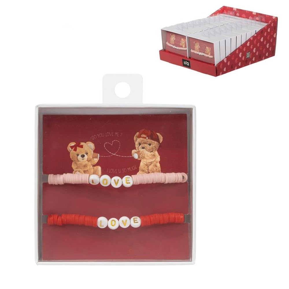 Juego de 2 Pulseras Amor DCASA