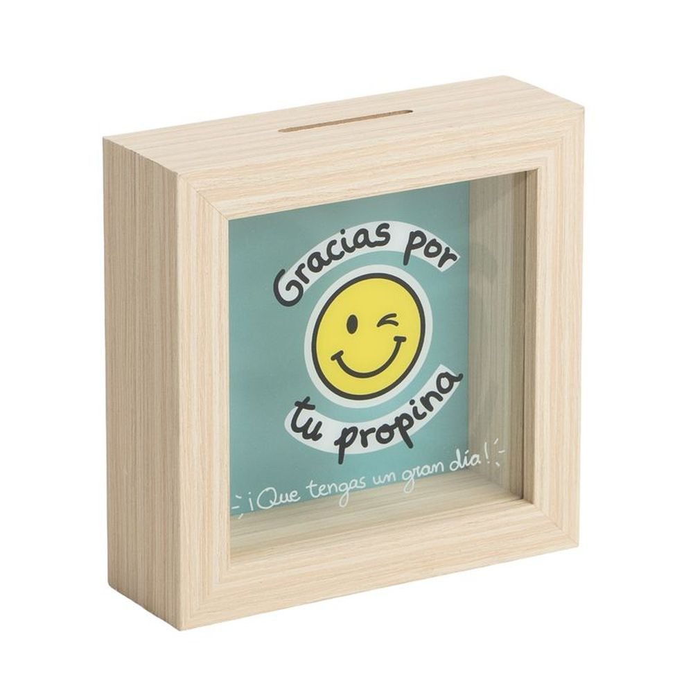 Hucha de Madera Propina DCASA