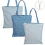 Bolsa con Cremallera Bridget Azul Surtidos DCASA