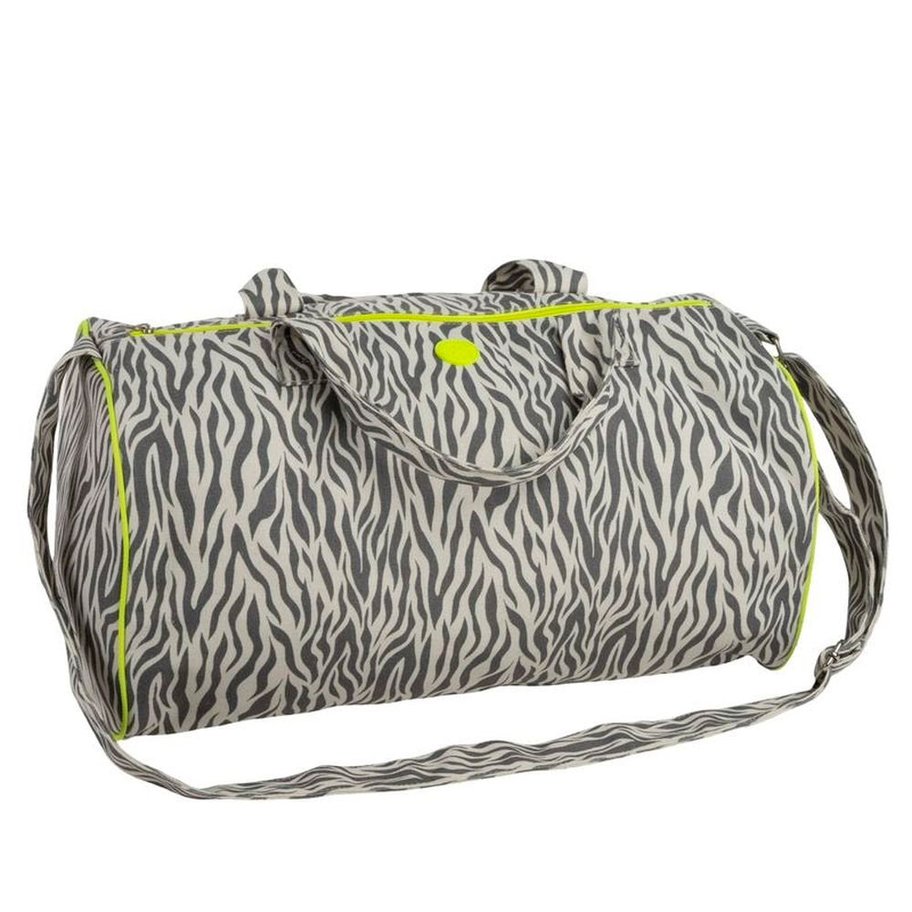 Bolsa Viaje Zebra Fluor Marca DCASA Imagen principal del producto