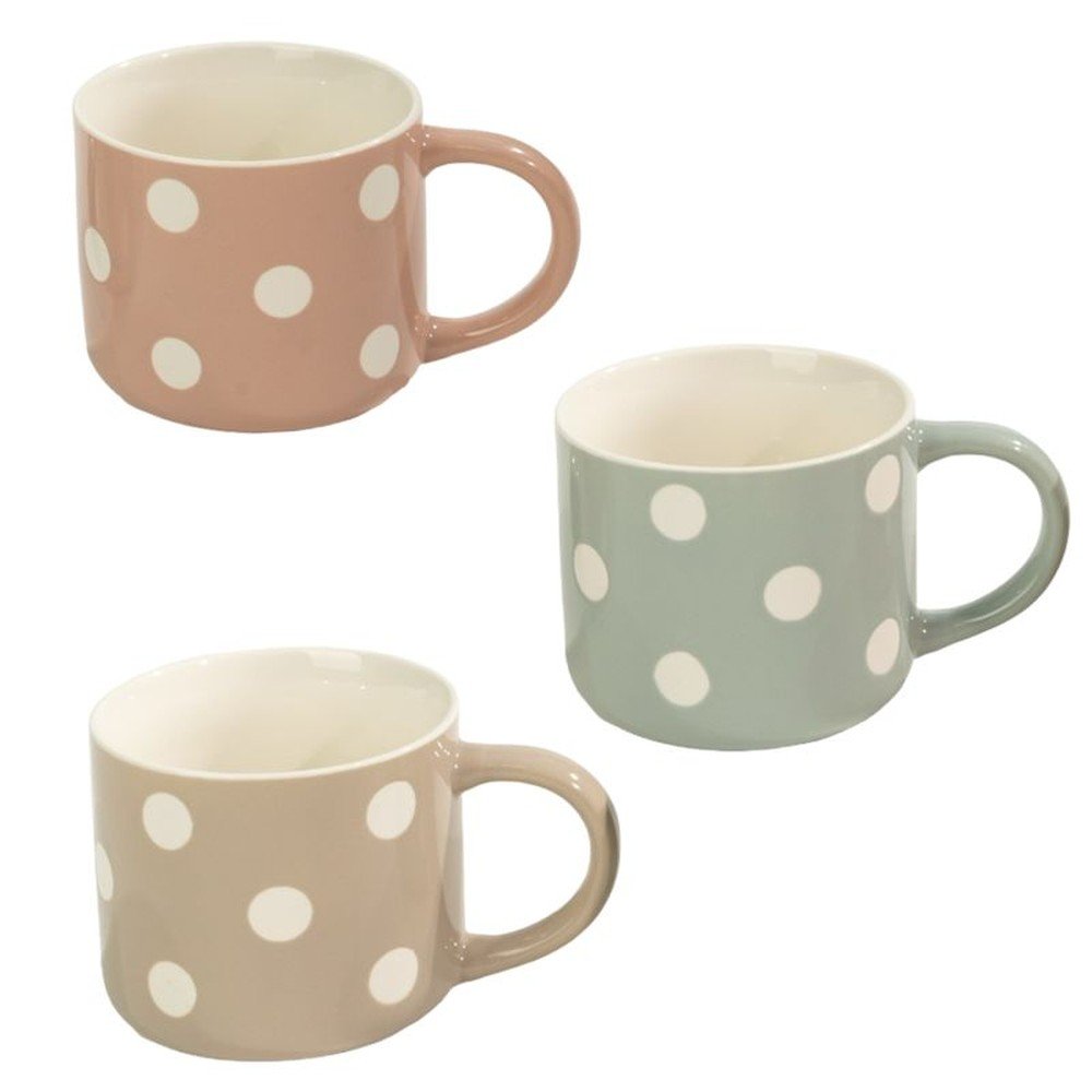 Taza 340ml Topos Surtidos DCASA, pack de 12