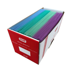 ESPIRAL METALICA 5:1 10 MM SURTIDO COLORES PASTELES C/100 | 100 UNIDADES | (DHP COMERPA SLU)