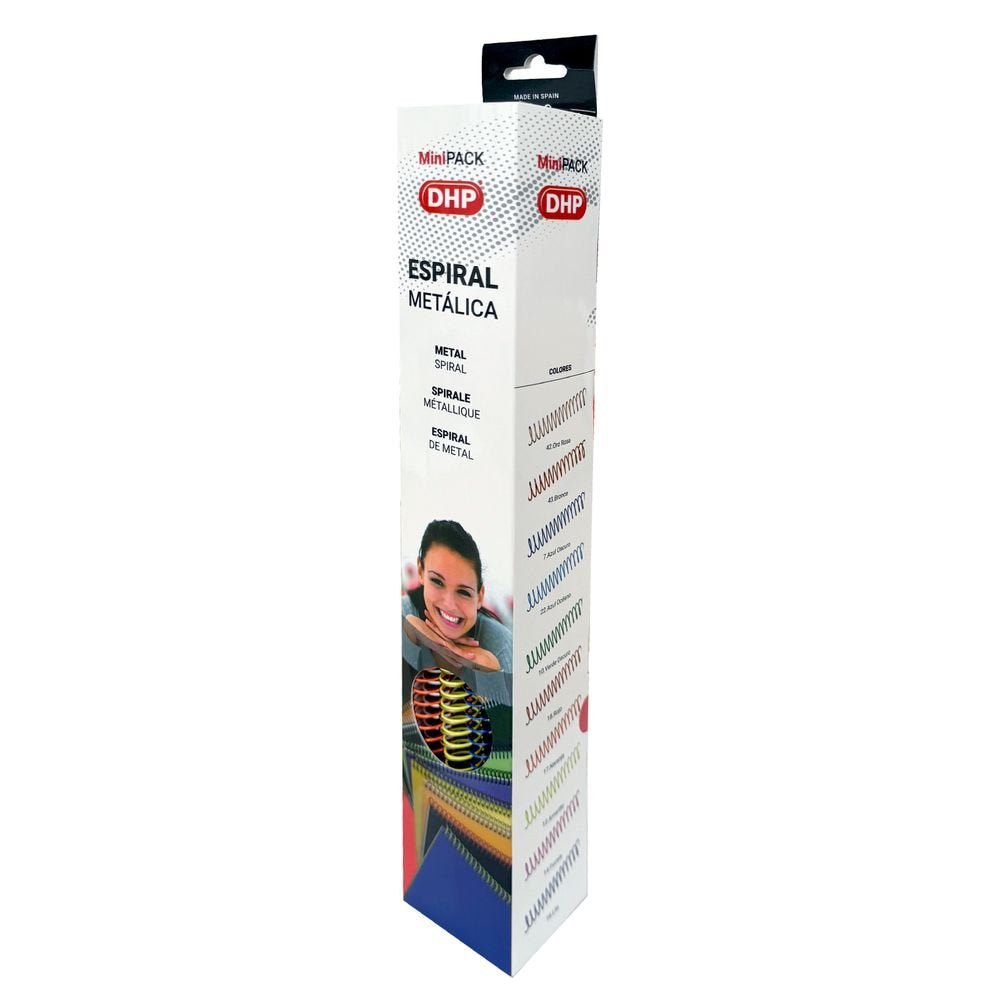 Espiral Metálica 5:1 12 mm surtido estándar y especial DHP Comerpa Pack 25 Imagen principal del producto