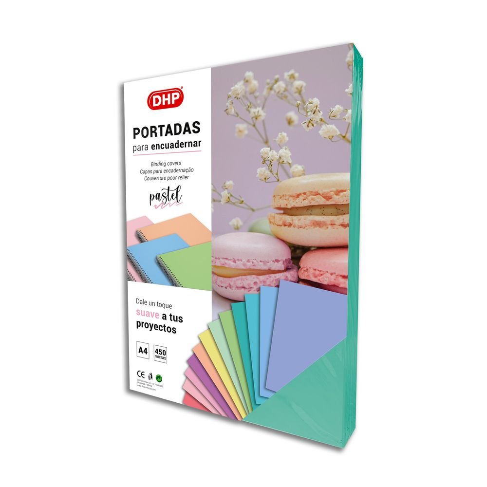 PORTADA PP 0,45 MM A4 21 TURQUESA PASTEL P/25 | 25 UNIDADES | (DHP COMERPA SLU) Imagen principal del producto