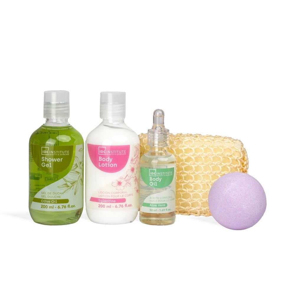 Estuche Set Baño Perfecto Natural Oil IDC Regalo