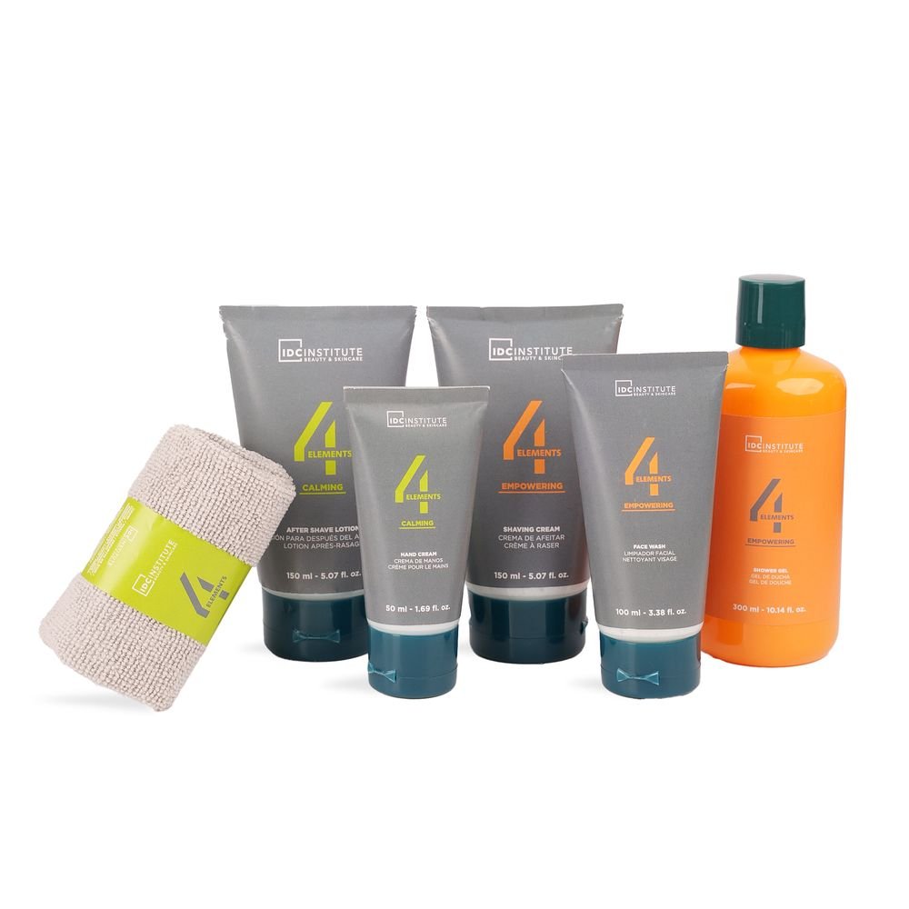 Cesta set afeitado hombre 6p IDC Regalo