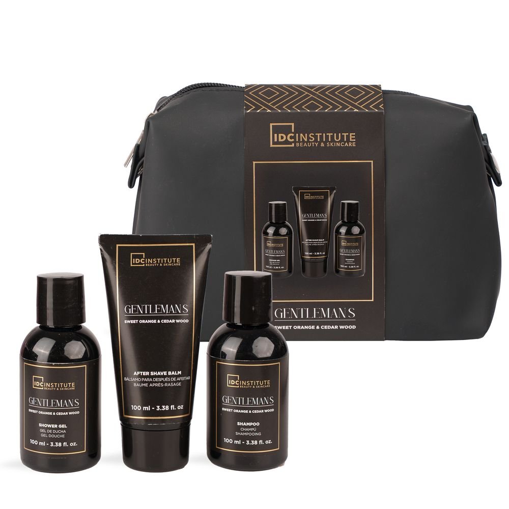 Neceser aseo para hombre Champú gel after save IDC