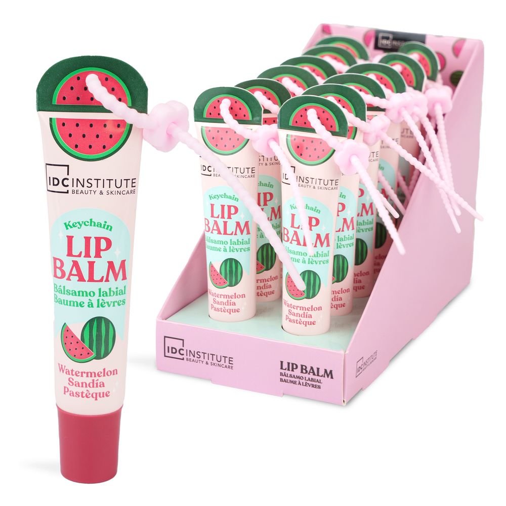 Expositor 12 Balsamo Labial Sandía con Charm IDC Normal Imagen principal del producto