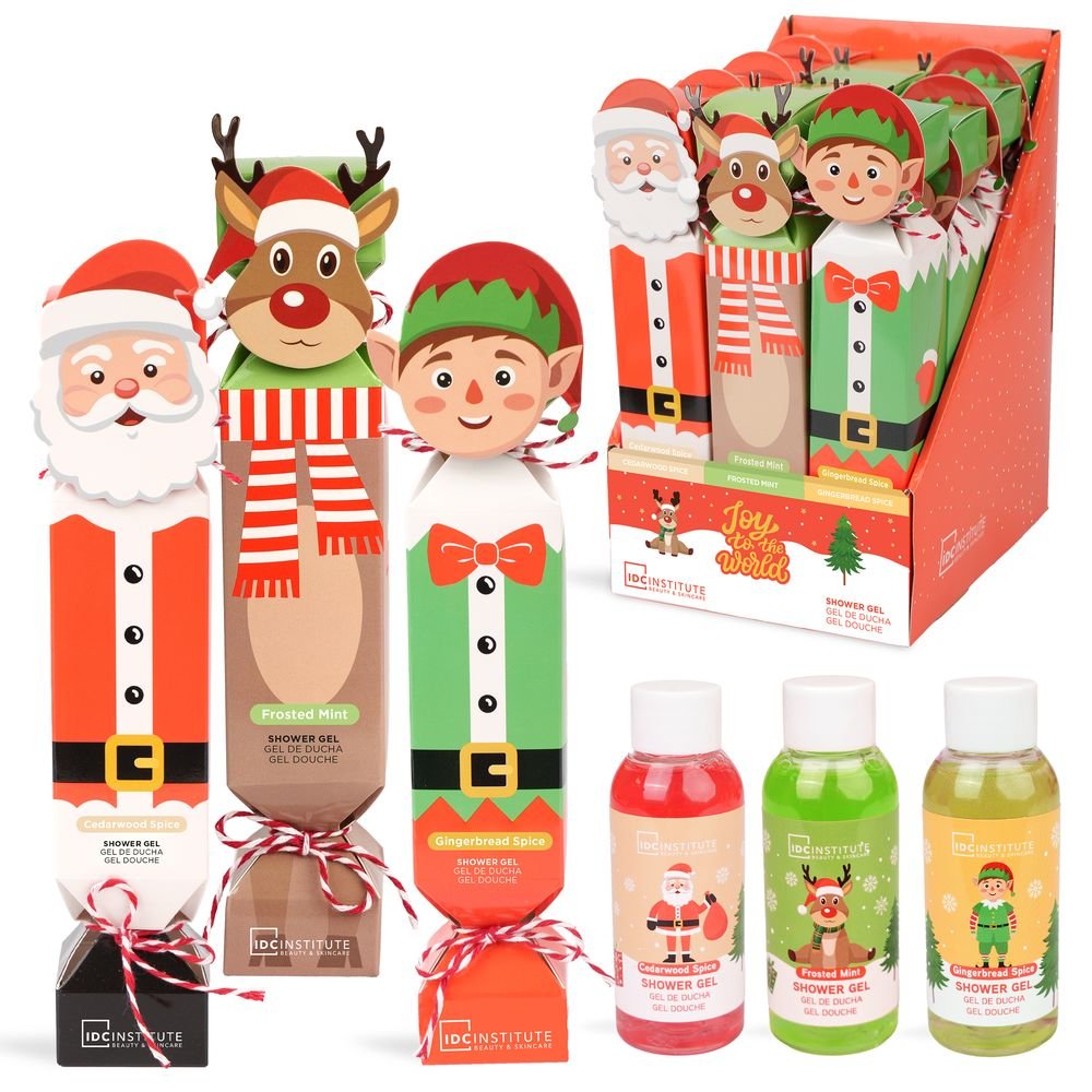 Expositor 12 Gel de Ducha Navidad Jolly IDC Regalo