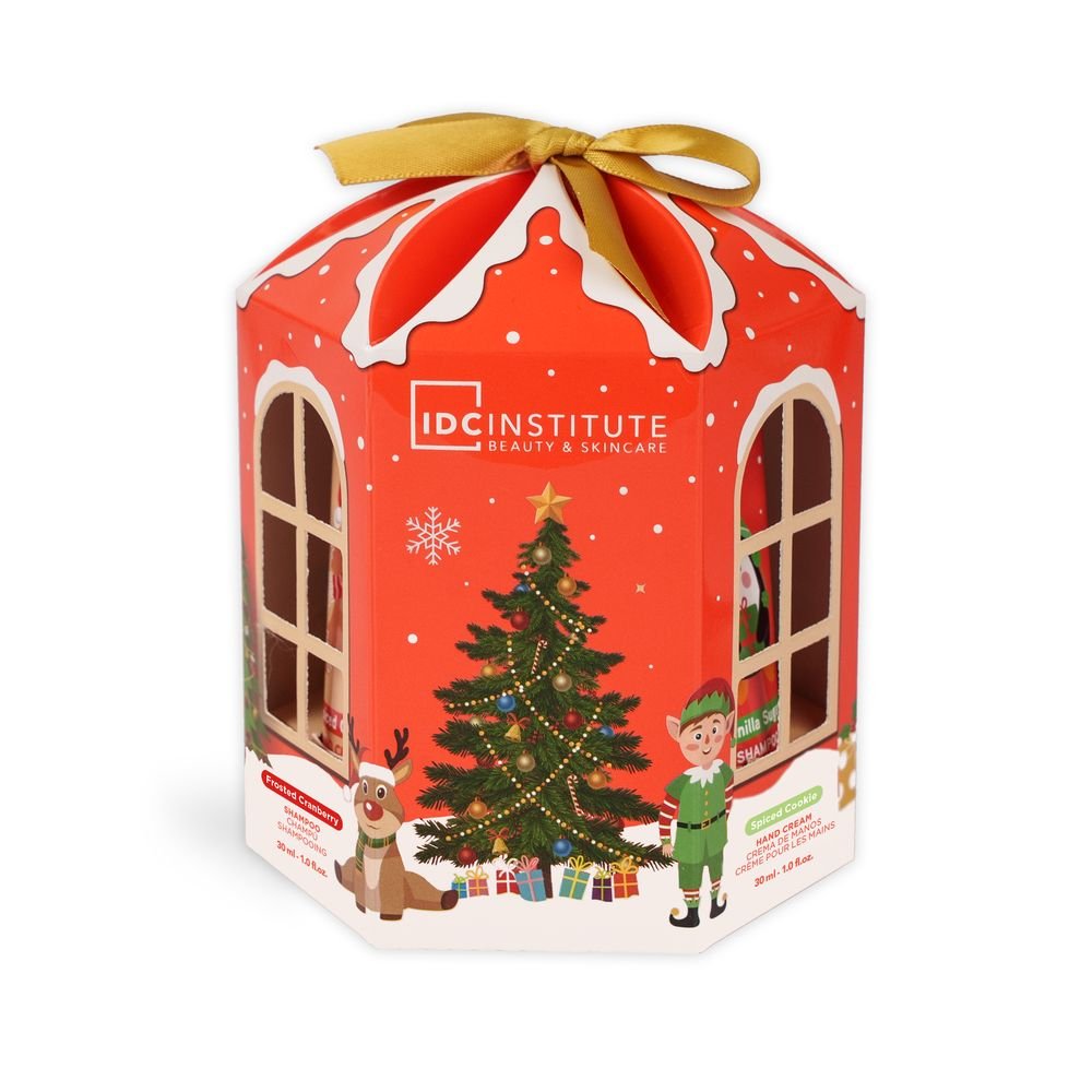 Set gel, crema y champú Navidad mini IDC Regalo