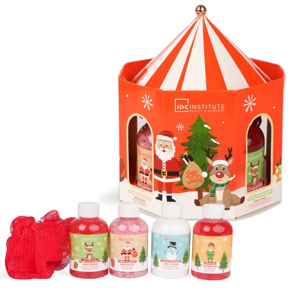 Set Cuidado Personal Navidad Carrusel | IDC Regalo
