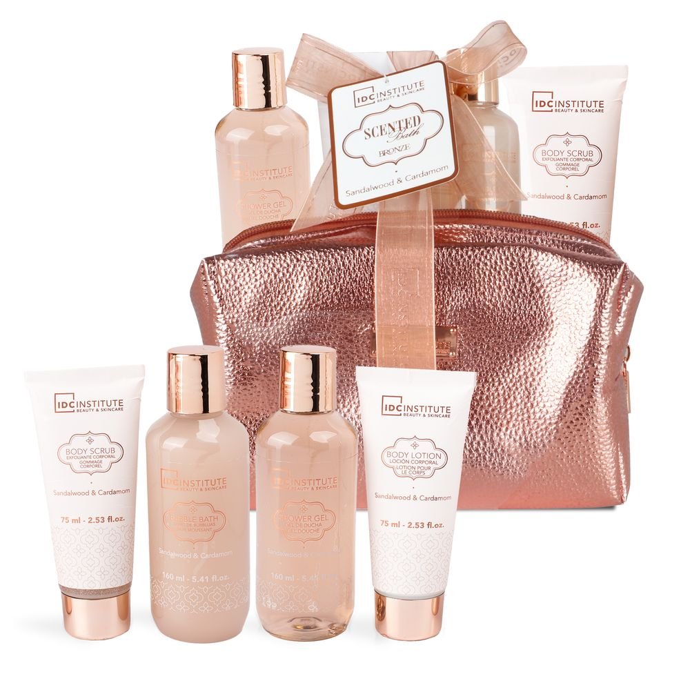 Neceser cuidado personal baño perfumado Bronze IDC