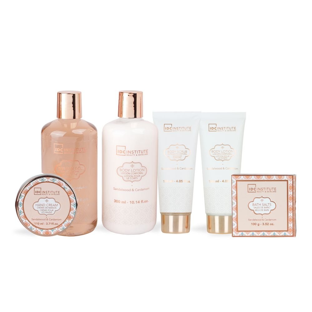 Estuche set de baño perfumado cuidado completo Bronze