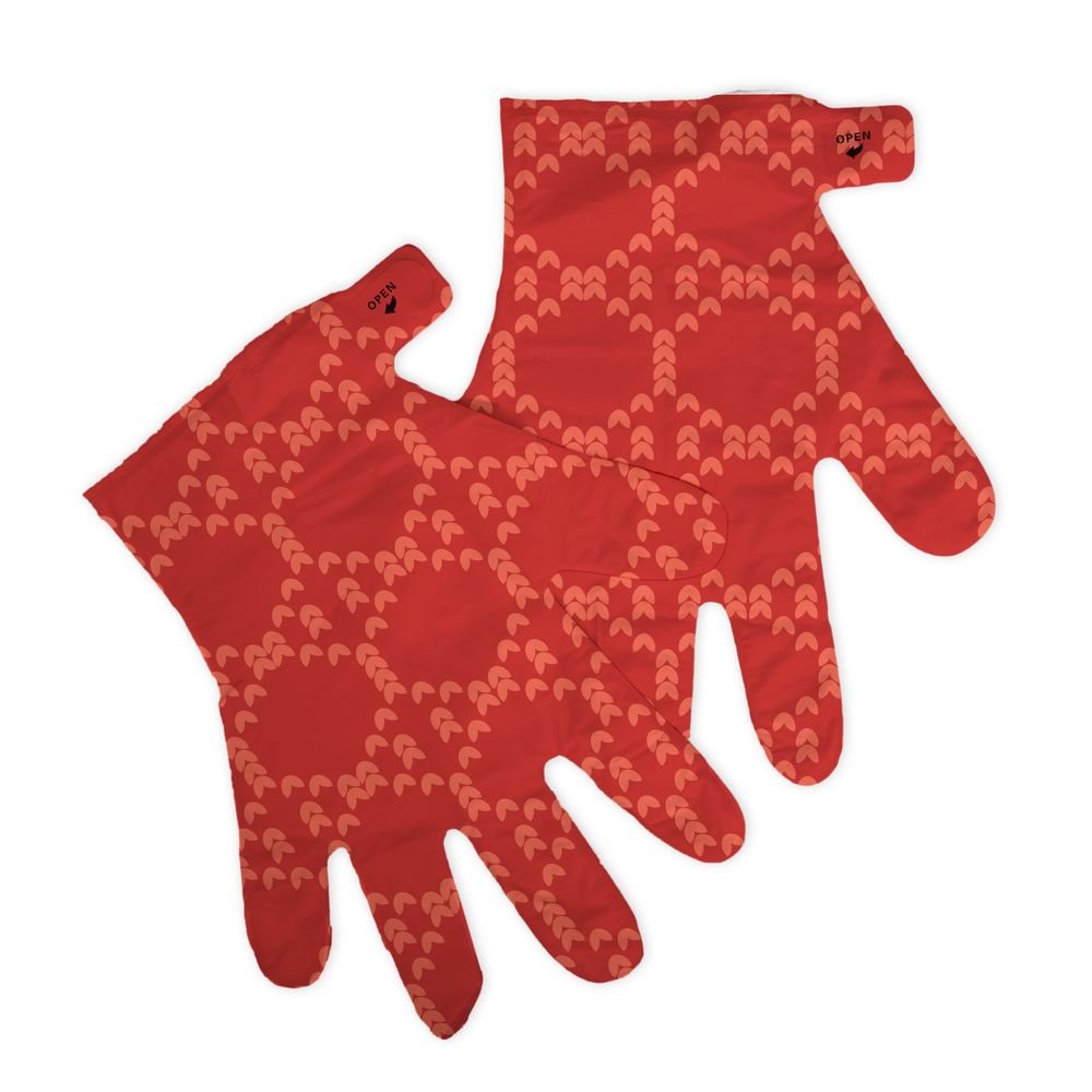 Guantes hidratantes navideños IDC, pack 12 pares