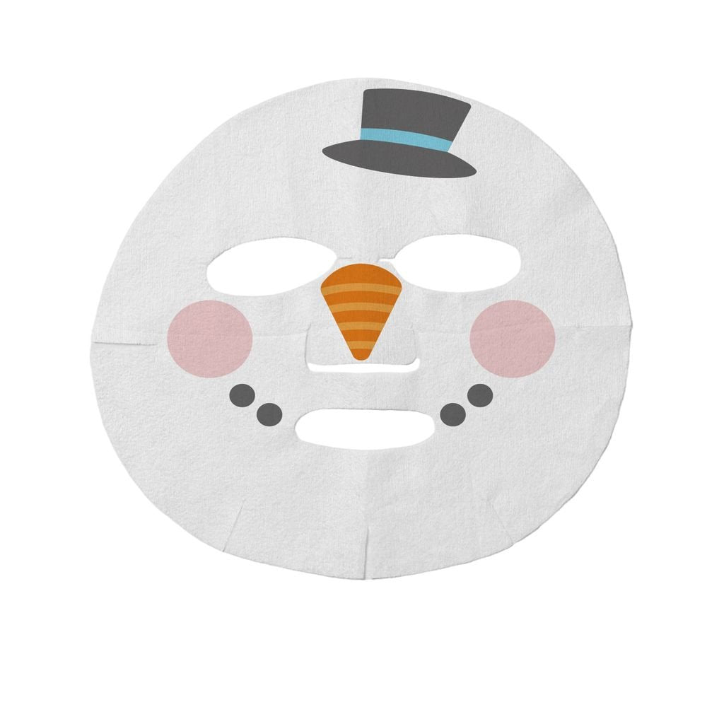 Mascarilla facial hidratante Navidad IDC, pack 12 uds