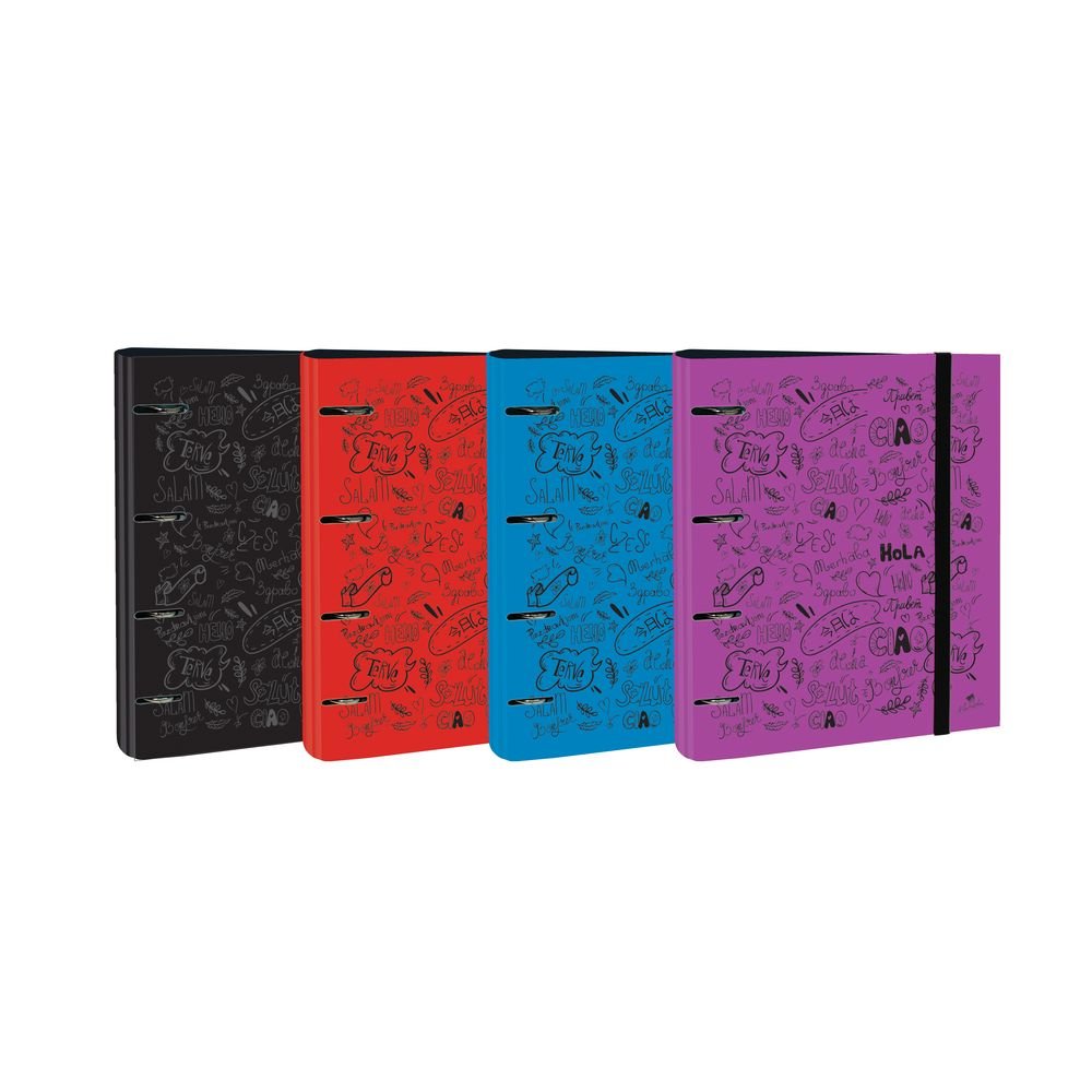 Carpebloc Polyfoam 4 anillas 40mm Hola 100 hojas