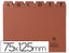 Indice Ficheros Cartón Nº2 Cuero A-Z 125x75mm PENDIENTE